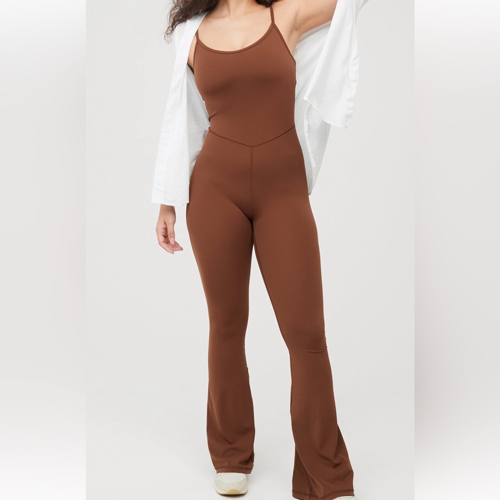 OFFLINE By Aerie Real Me Xtra Flare Jumpsuit